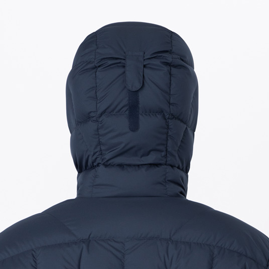 ベルクロでひさしの高さの調節が可能