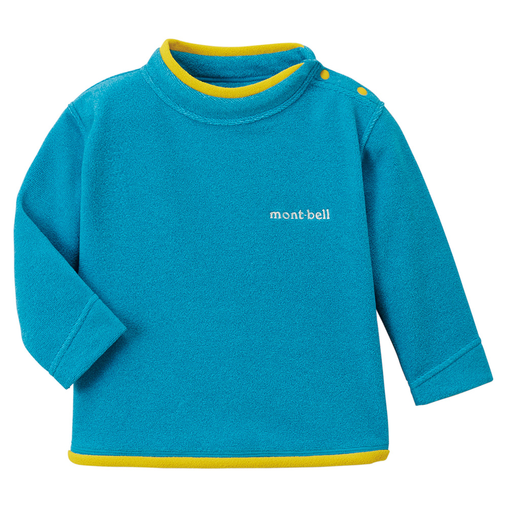 シャミース プルオーバー Baby's 70-80 ターコイズ