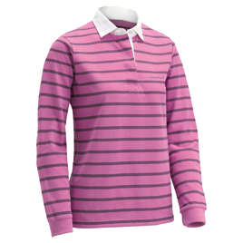 WIC.ラガーシャツロングスリーブ Women's ピンク