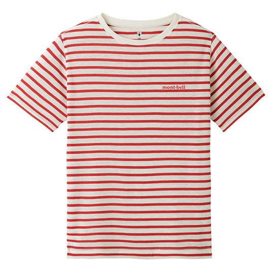 WIC.ボーダーT Kid's 140-160 レッド