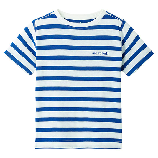 WIC.ボーダーT Kid's 100-130 ライトブルー
