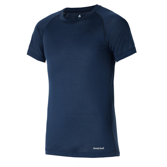 スペリオシルク Tシャツ Men's ネイビー