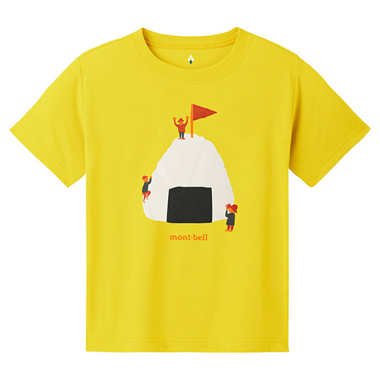 WIC.T Kid's おにぎり山 100-130 イエロー