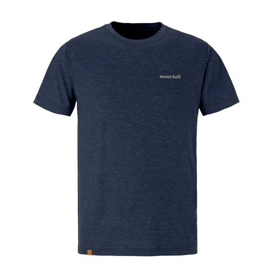 メリノウールプラスライトT Men's ネイビー1