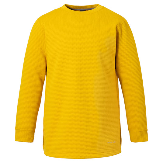 リップルニット ロングシャツ Women's イエロー