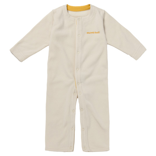 シャミース カバーオール Baby's 70-80 アイボリー