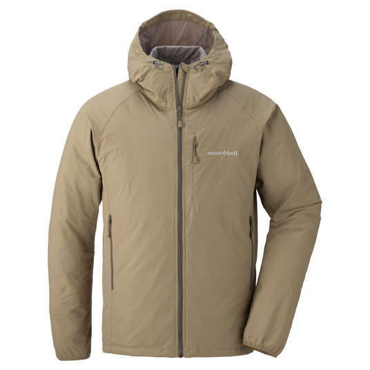 US ライトシェルパーカ Men's タン