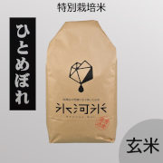 令和7年産　氷河米「ひとめぼれ」玄米10kg