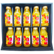 すりおろしリンゴジュース　180ml × 10本