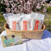 にこにこ米・雪若丸玄米300g×10パックセット