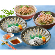 ふくたたき刺身とふく漬け丼の具セット【FTD-60FZ】（他品番との同時注文不可）