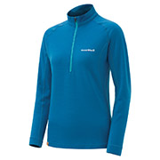 メリノウールプラスアクション ジップネック Women's