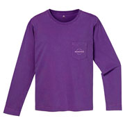 ウォッシュアウト コットン ロングスリーブT Women's