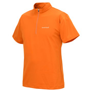 WIC.UVテクト ショートスリーブジップシャツ Men's