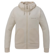 US コットン ライトスウェット ジップパーカ Women's